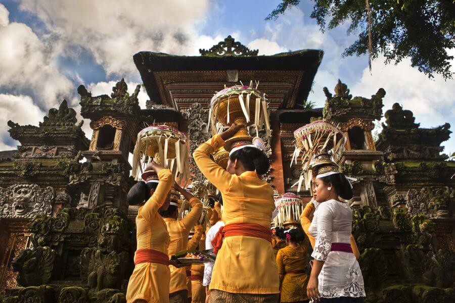 Indonesie Bali offers tempel