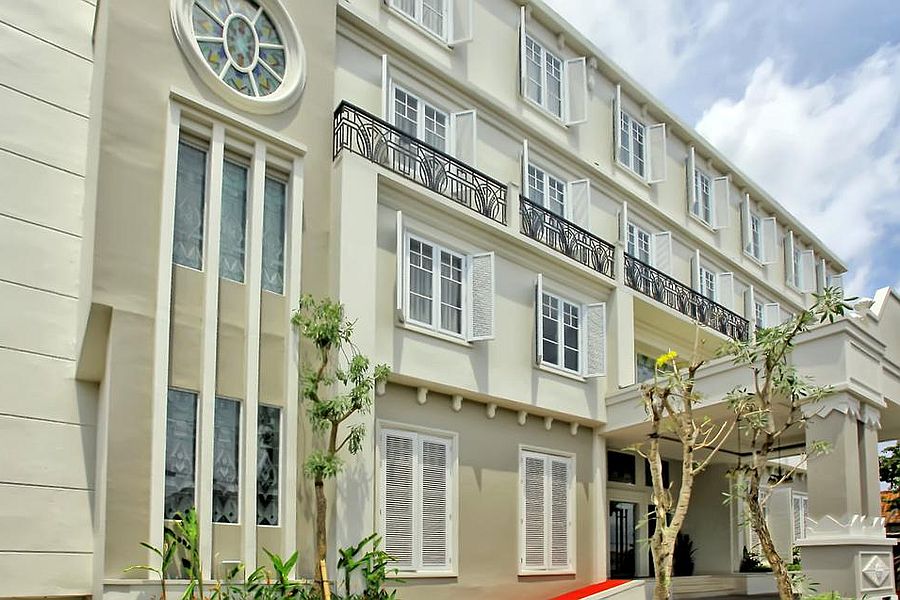 Indonesie Hotel Indies Heritage Hotel Jogjakarta buitenkant