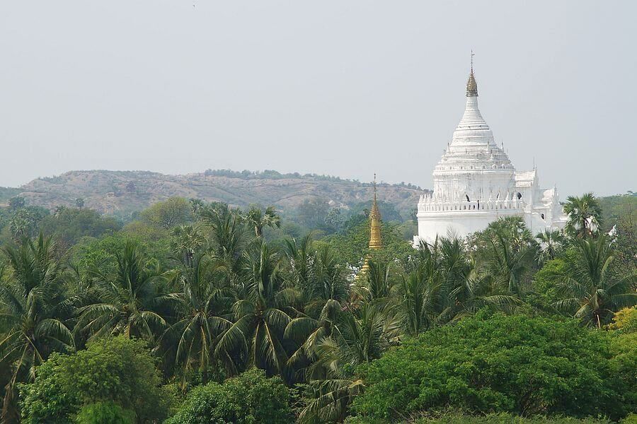 Myanmar Mingun Hsinbyume Pagoda