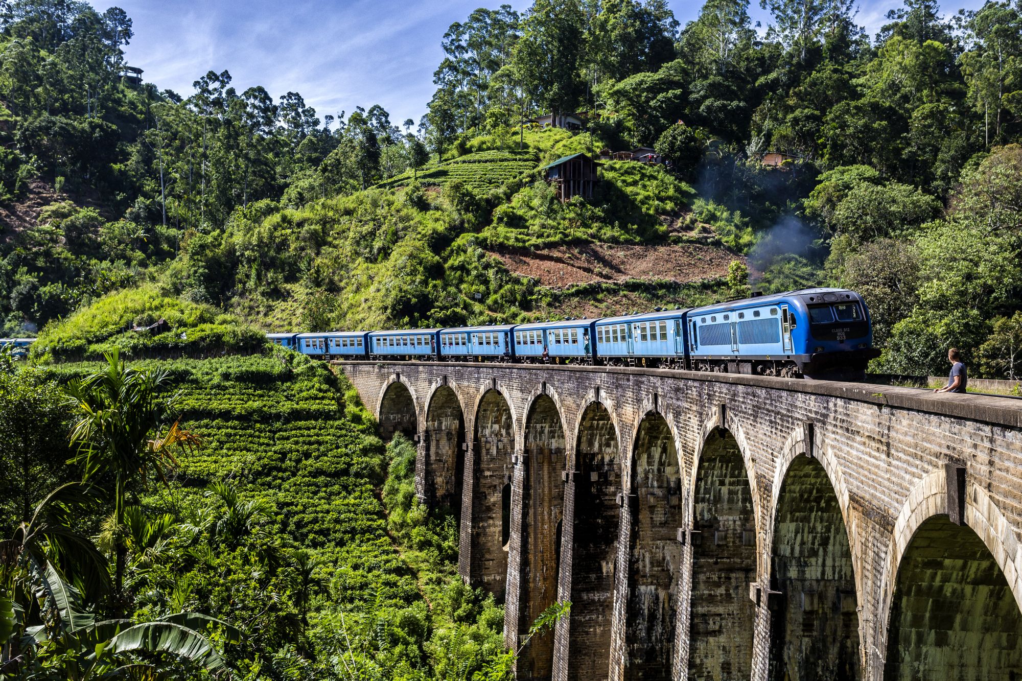 Sri Lanka Ella Nine arches bridge mooiste treinreis ter wereld