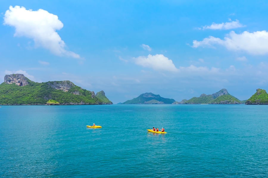 Thailand Ang Thong uitzicht