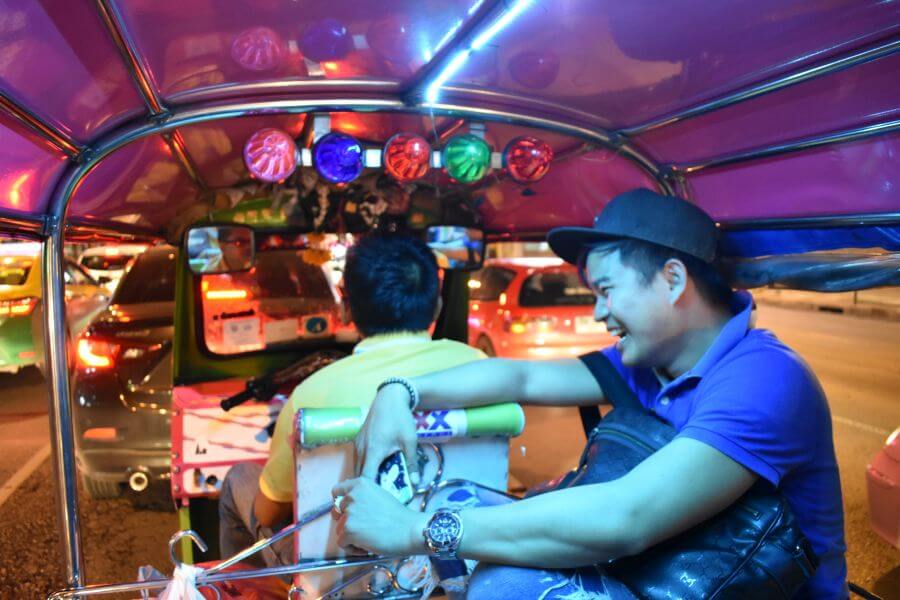Thailand Bangkok Foodtour per tuktuk