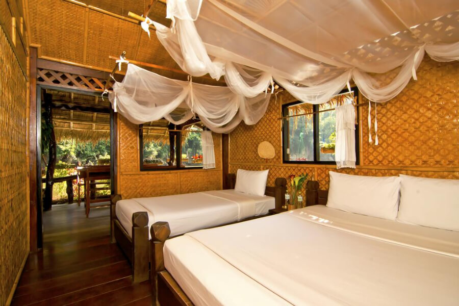 Thailand Kanchanaburi River Kwai Jungle Rafts Hotel 5