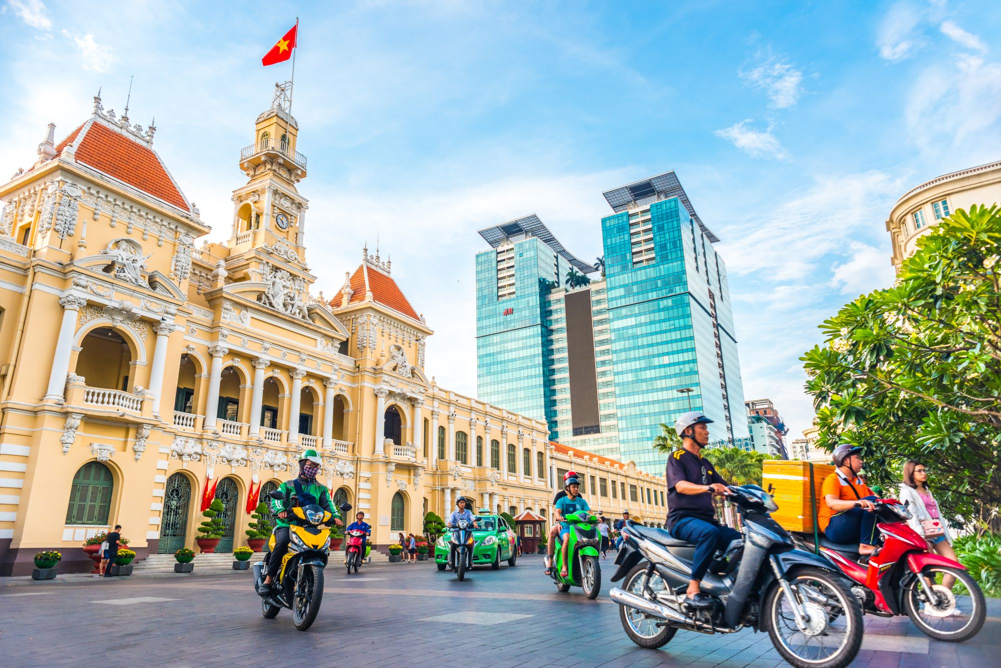 Vietnam Ho Chi Minh City Saigon city hall