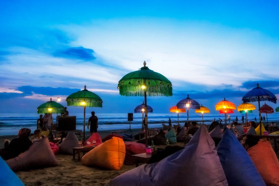 Indonesie Bali Seminyak beach