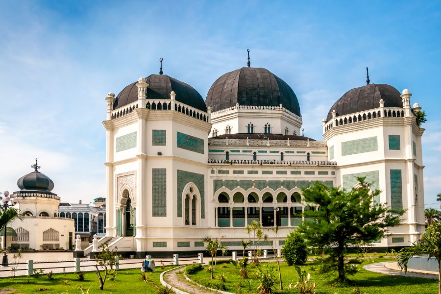 Indonesie Madan Grand Mosque