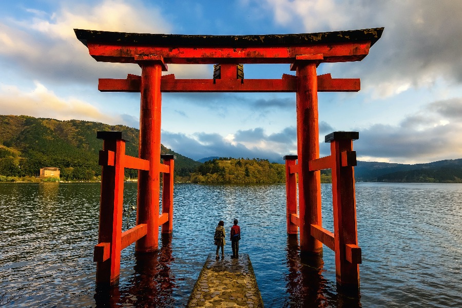 Japan Hakone Poort van Hakone