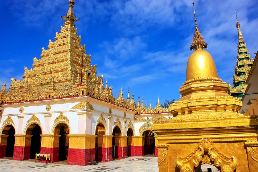 Myanmar Mandalay Mahamuni Golden Buddha Image
