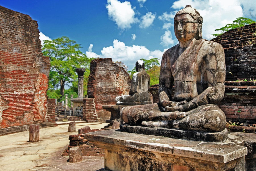 Sri Lanka Polonnaruwa Buddha tempel