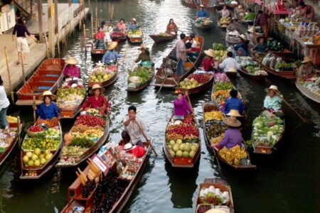 Gerelateerde tour Drijvende markt en Wat Bang Kung tempel