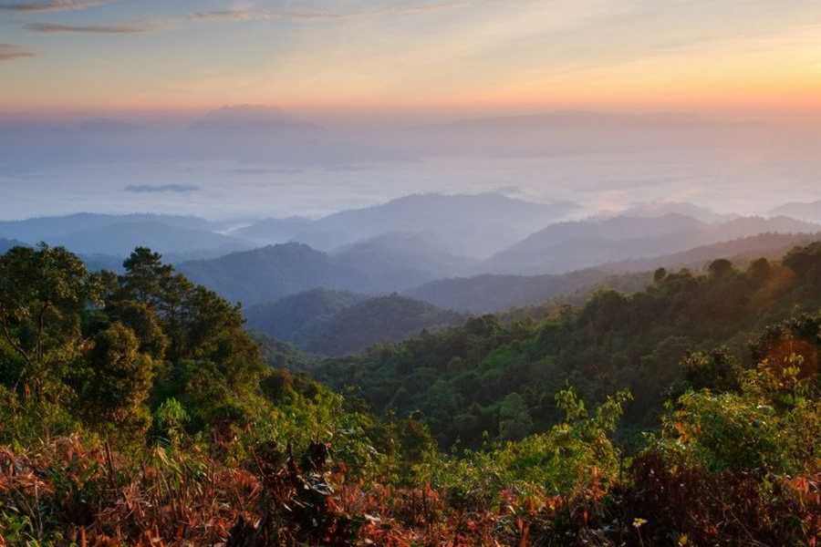 Thailand Noorden Mae Hong Son Mountains