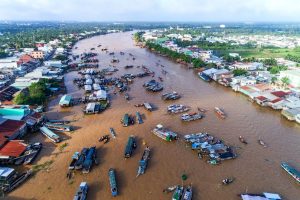 Reisvoorstel voor '2-Daagse bouwsteen Mekong Delta en drijvende markt'