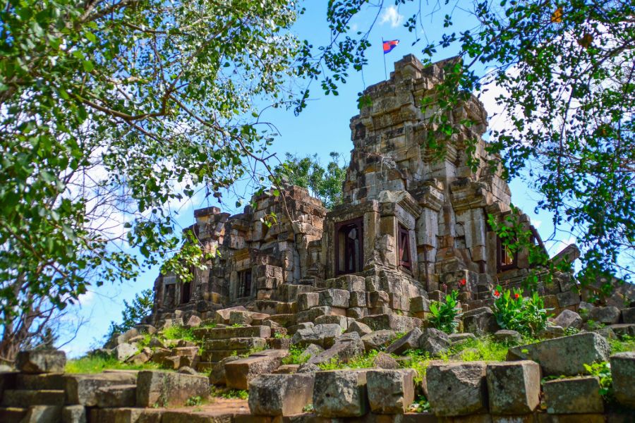 Cambodja Battambang Temple