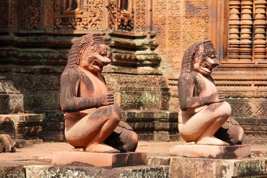 Cambodja Siem Reap Banteay Srei tempel