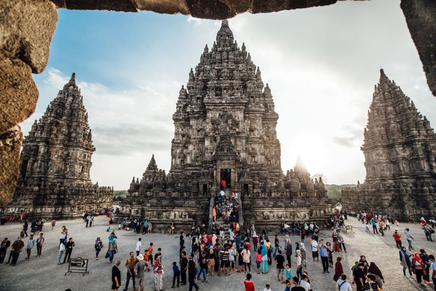 Indonesie Java Prambanan tempels