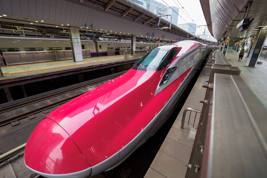 Japan Shinkansen bullet train