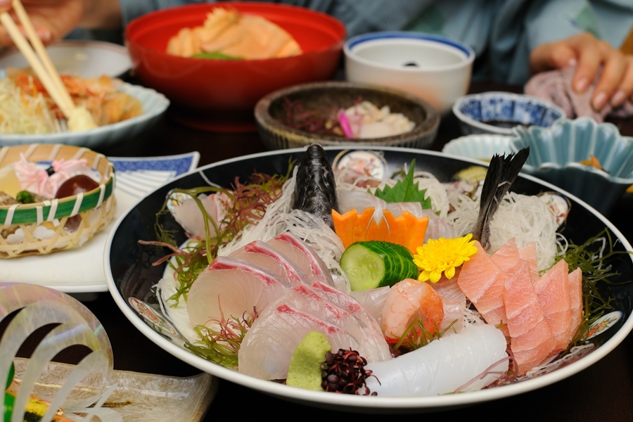 Japan sashimi eten