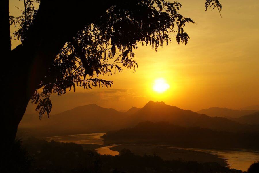 Laos met de slowboat over de Mekong rivier van Thailand naar Luang Prabang 10