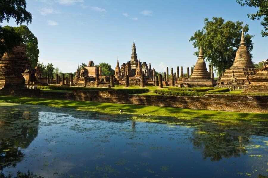 Thailand Ayutthaya Ruines