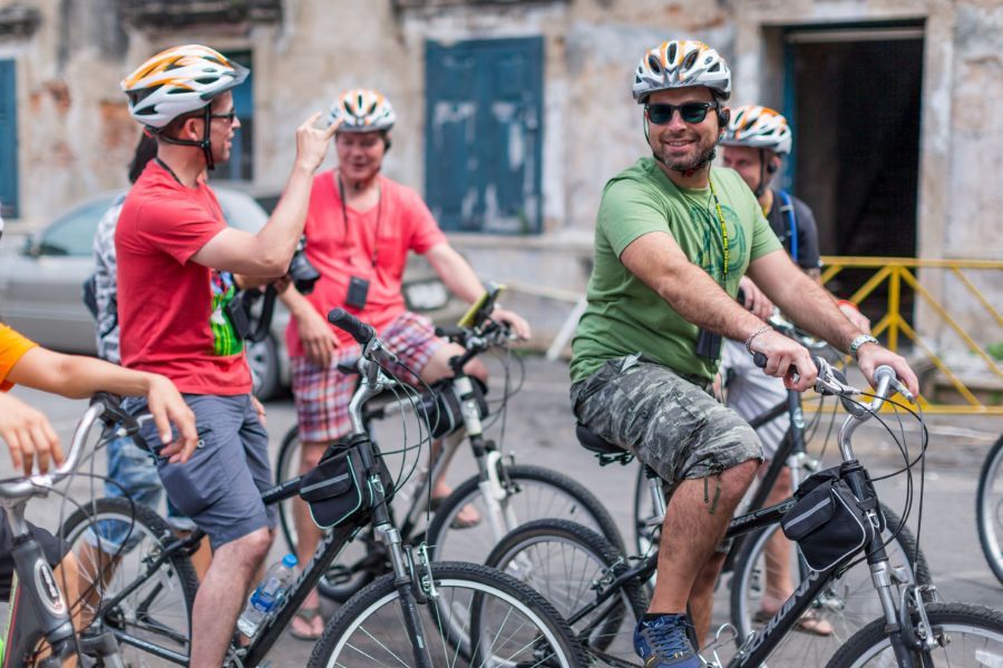 Boek de reis 'Fietsen en koken in de tropen (Bangkok)'