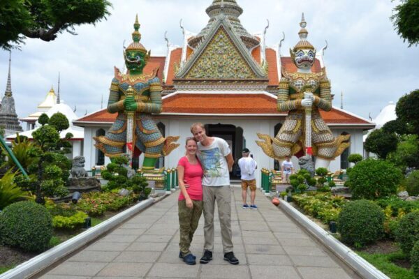 Thailand Huwelijksreis Bangkok Wat Arun