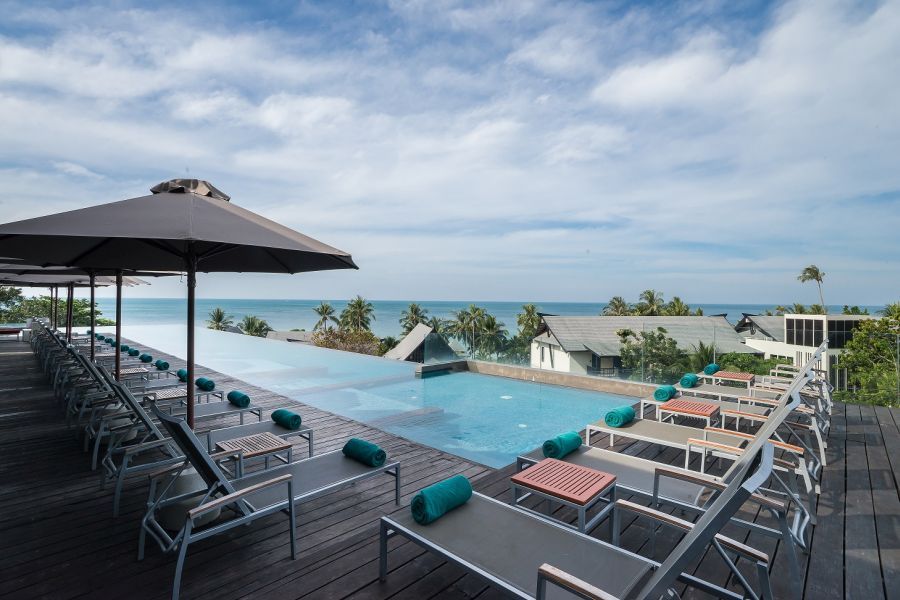 Thailand Koh Chang KC Grande Resort Rooftop zwembad