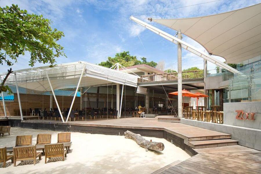 Thailand Koh Samet Sai Kaew Beach Resort restaurant terras