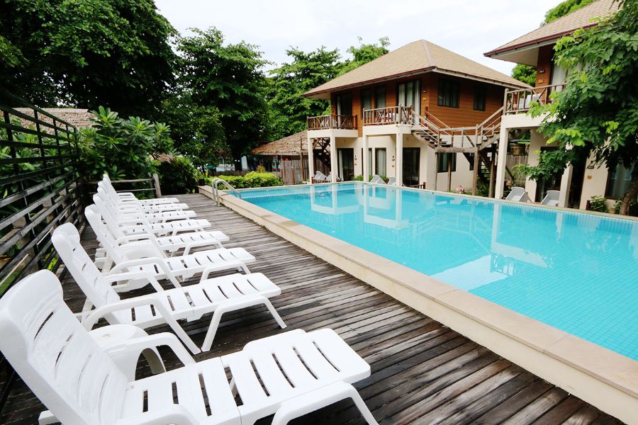 Thailand Koh Samet strand eiland Samed Cabana Resort zwembad