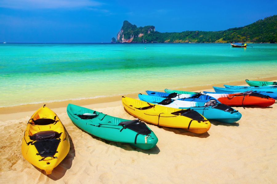 Thailand Koh Samui Beach strand eiland kajakken