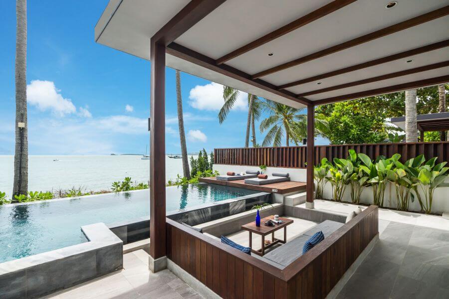 Thailand Koh Samui Peace Resort Koh Samui Prive zwembad huisje suite deluxe