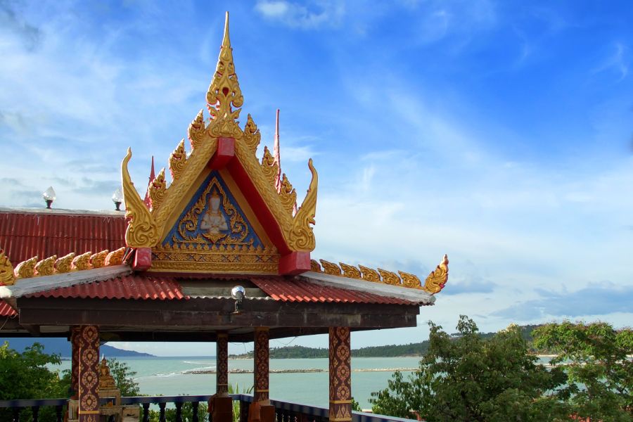 Thailand Koh Samui eiland tempel boedhisme bezienswaardigheid omgeving