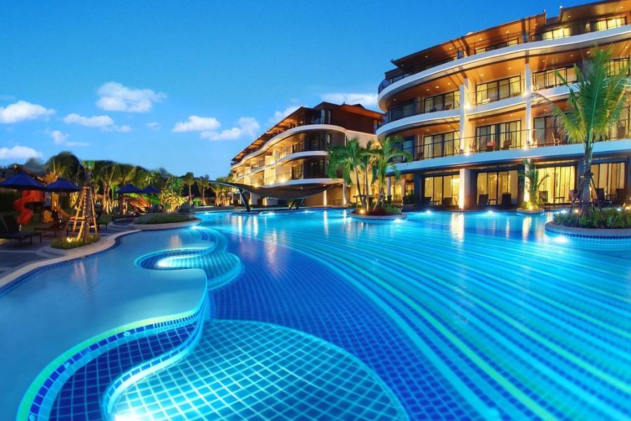 Thailand Krabi Holiday Inn Resort zwembad 2