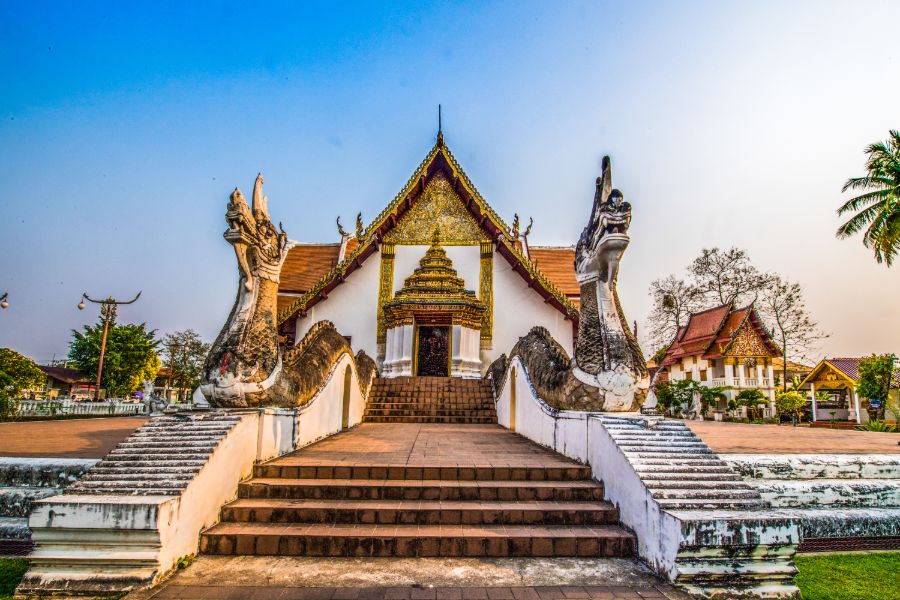 Thailand Nan provincie Wat Phumin tempel