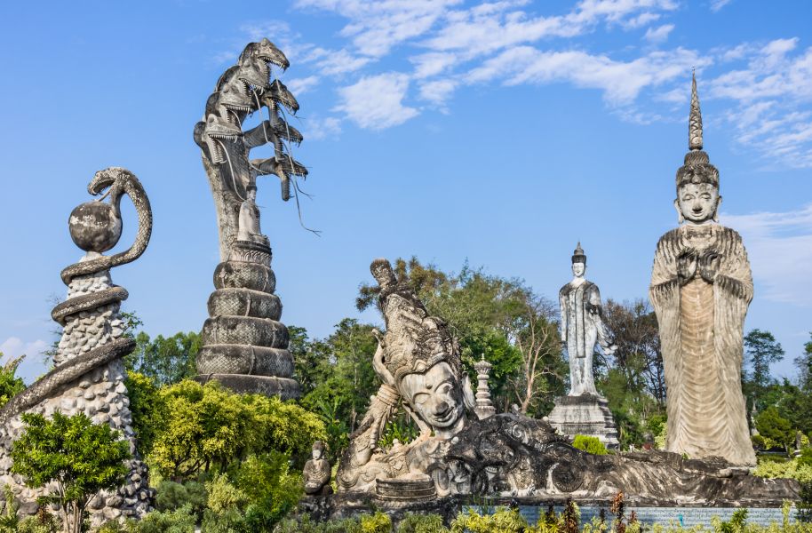 Thailand Nong Khai Sala Kaew Ku Boeddha park