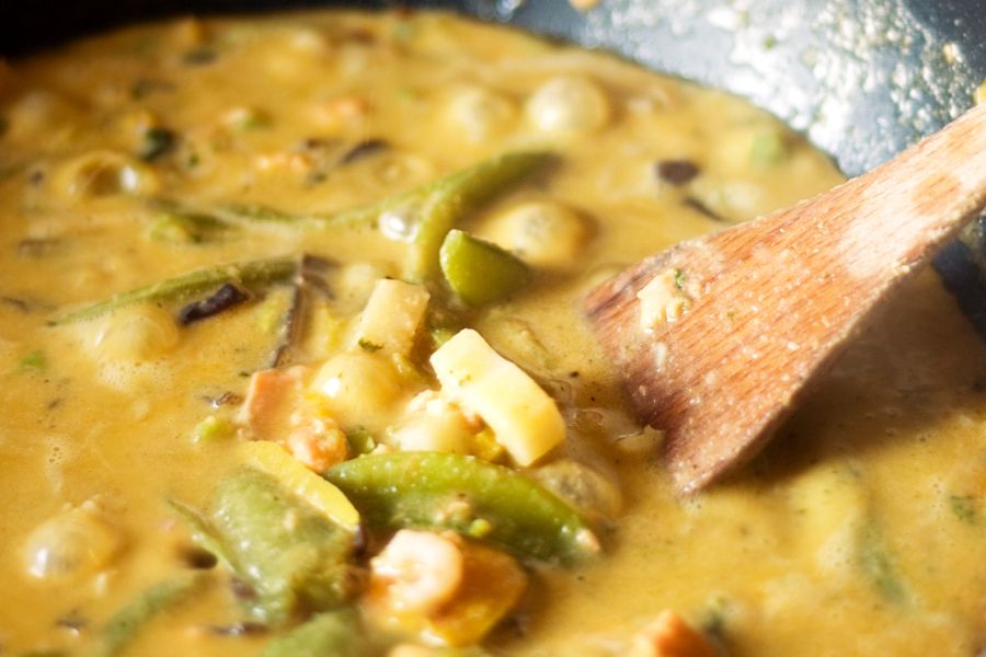 Thailand Thaise keuken groene curry kerrie eten
