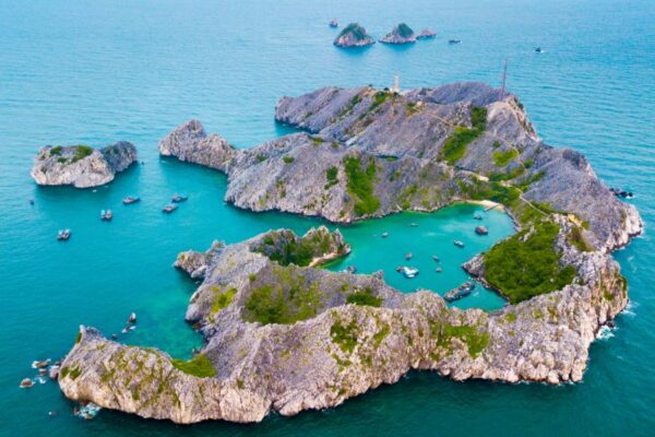 3-daagse bouwsteen Halong Bay en Cat Ba