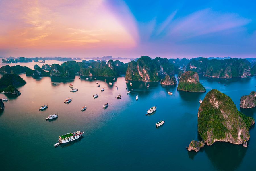 Reisvoorstel voor '3-Daagse bouwsteen Halong Bay en Bai Tu Long Bay'