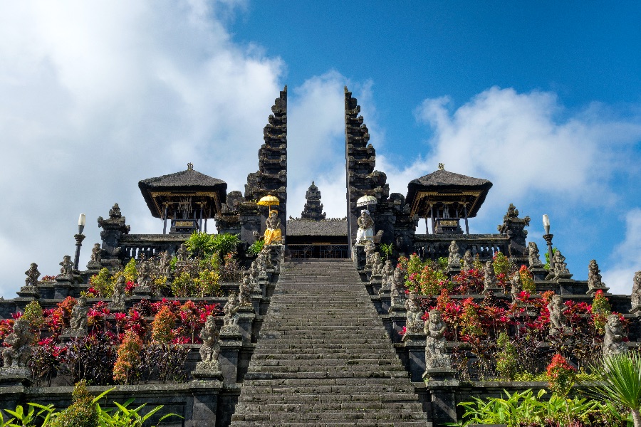 Indonesie Bali Oost bali Besakih tempel