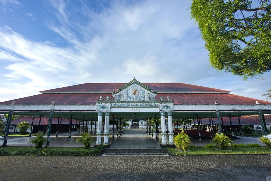 Indonesie Java Jogjakarta Kraton Palace