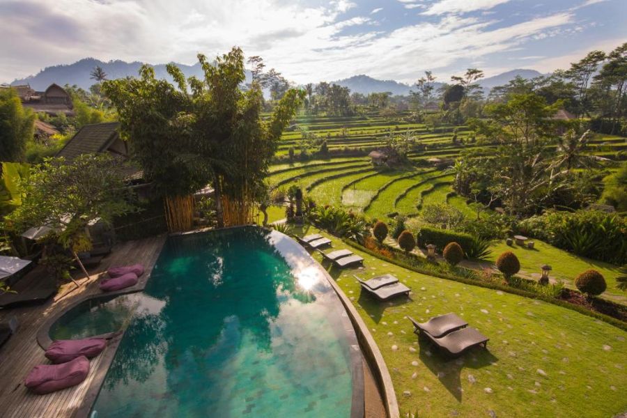 Indonesie Sidemen Sawah Indah Villa