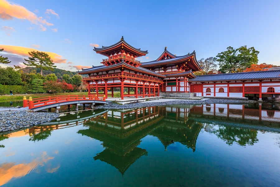Japan Kyoto Byodo In or Byodoin Tempel 9