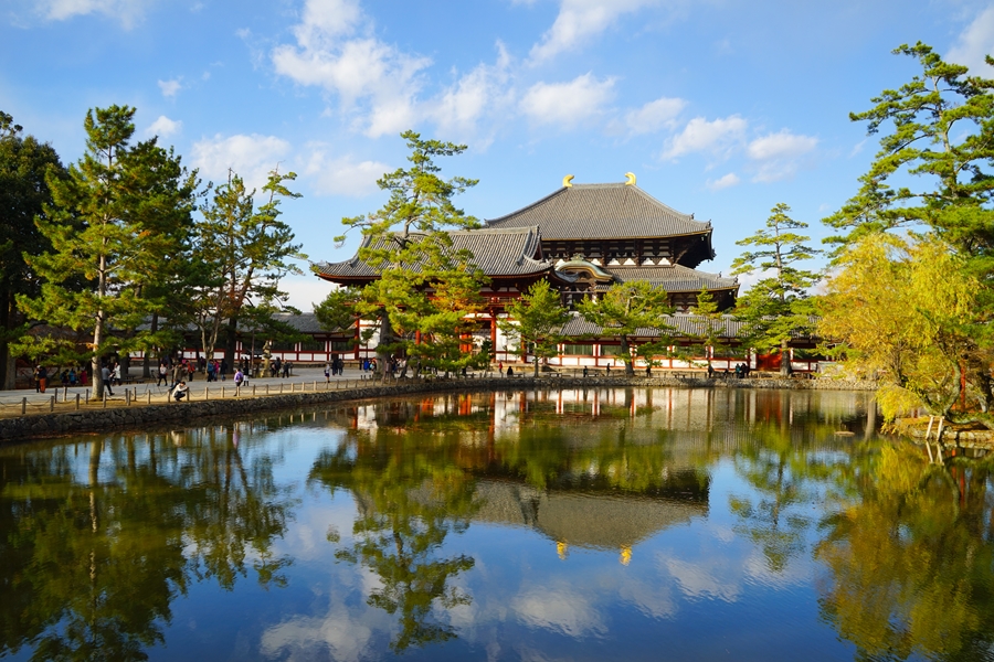 Japan Nara Todai ji tempel