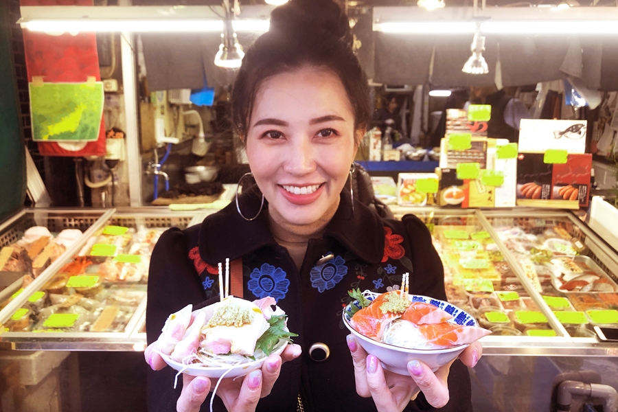 Boek de reis 'Tsukiji Vismarkt en sushi workshop'