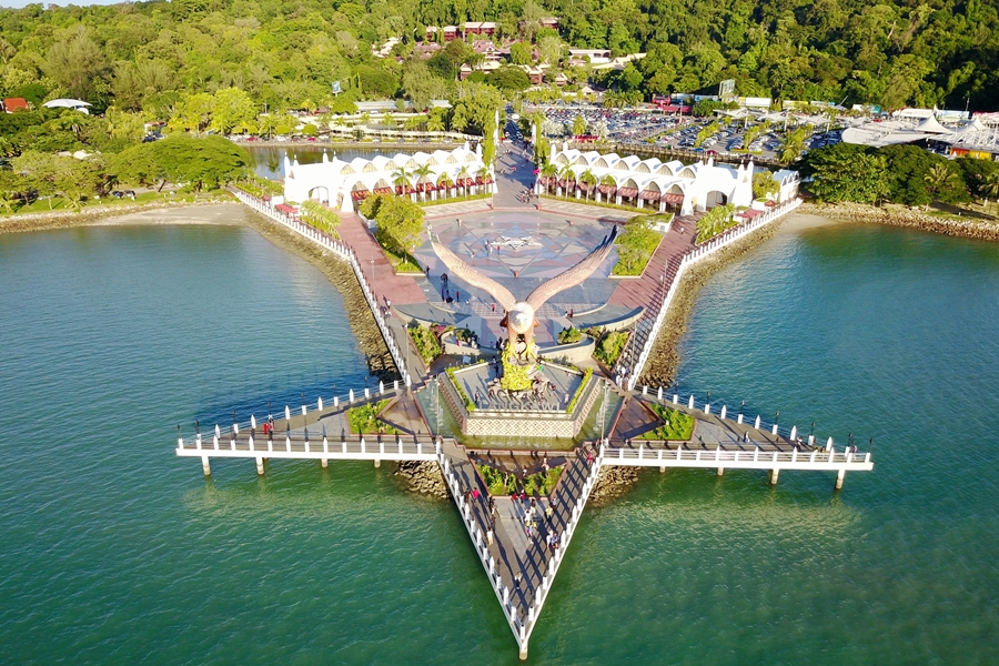 Maleisie Langkawi Ster pier