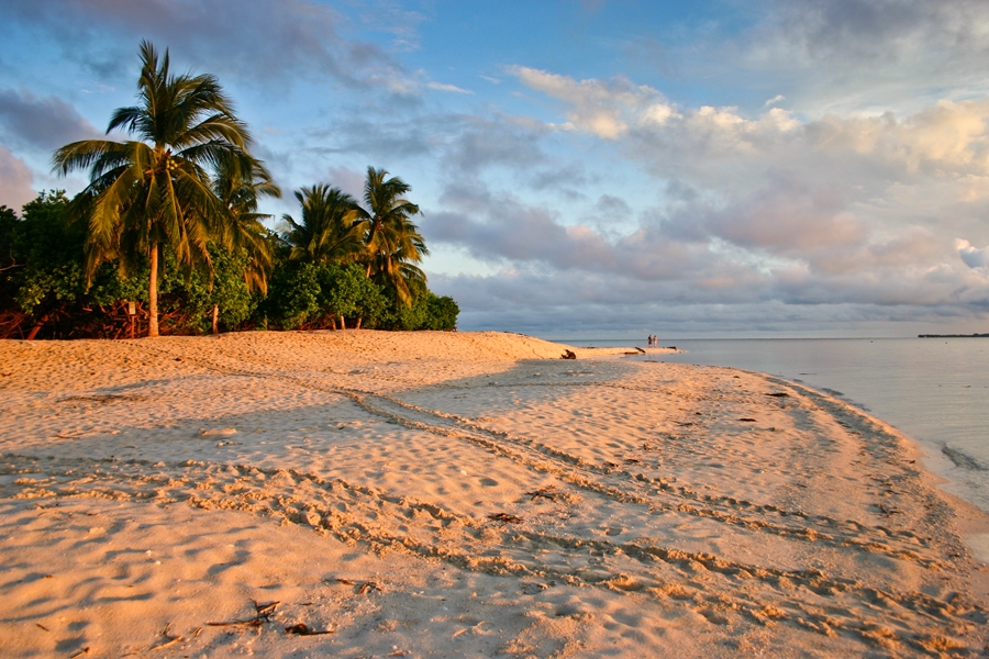 Maleisie Selingan Island Schildpad eiland zonsondergang strand