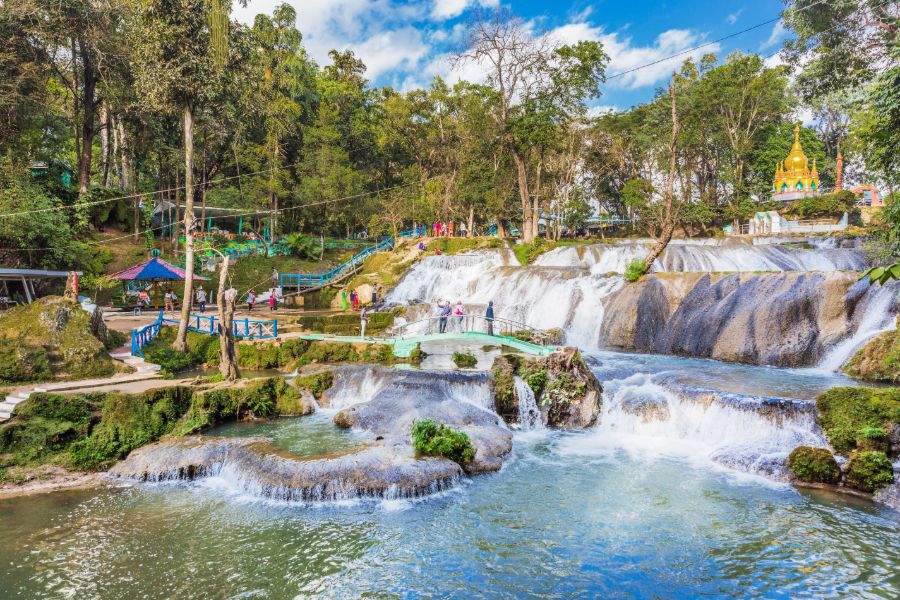 Myanmar Mandalay Pyin Oo Lwin Pwe Gauk waterval