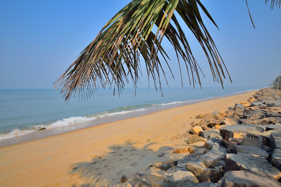 India Cherai beach strand