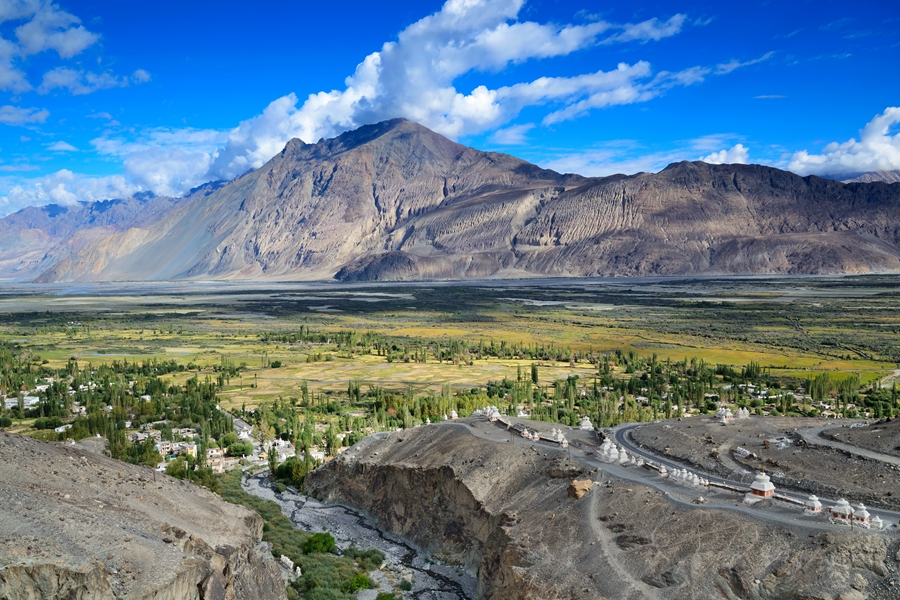 India Ladakh Nubra Valley Himalaya bergen