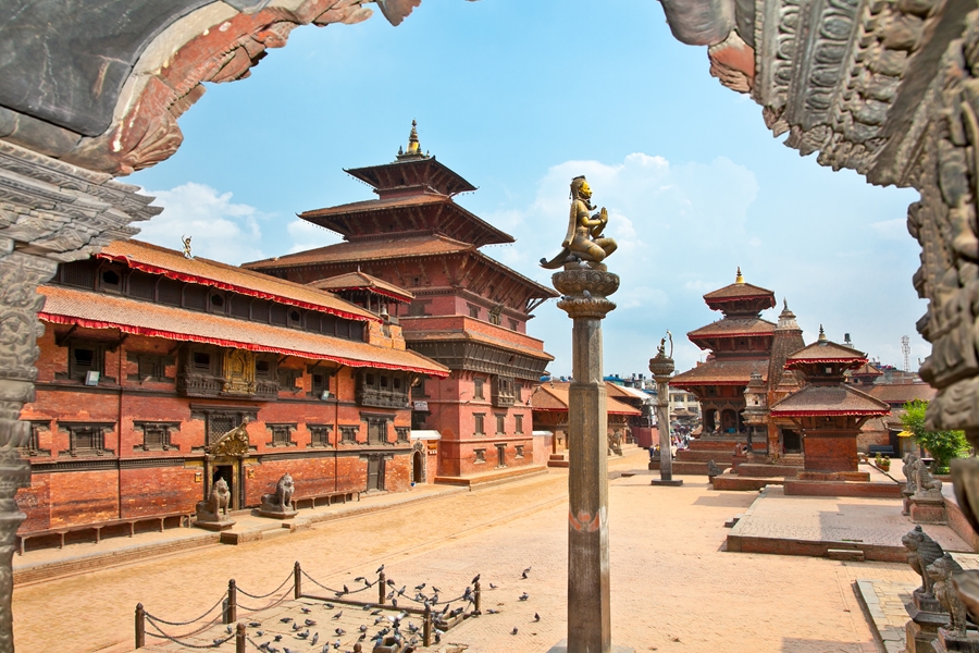 Nepal Kathmandu Durbar Square 1