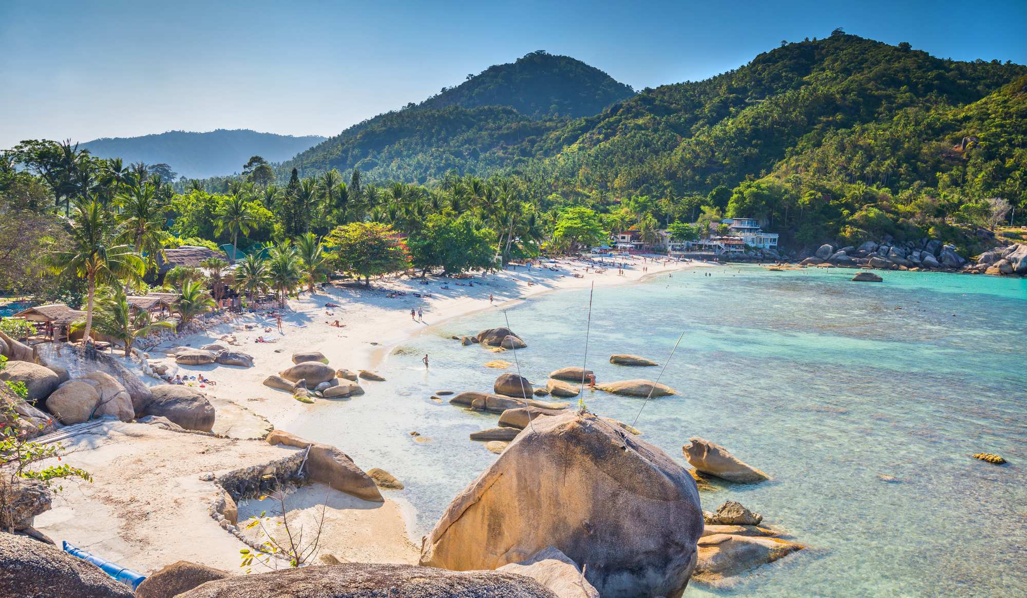 Thailand Samui Silver beach strand